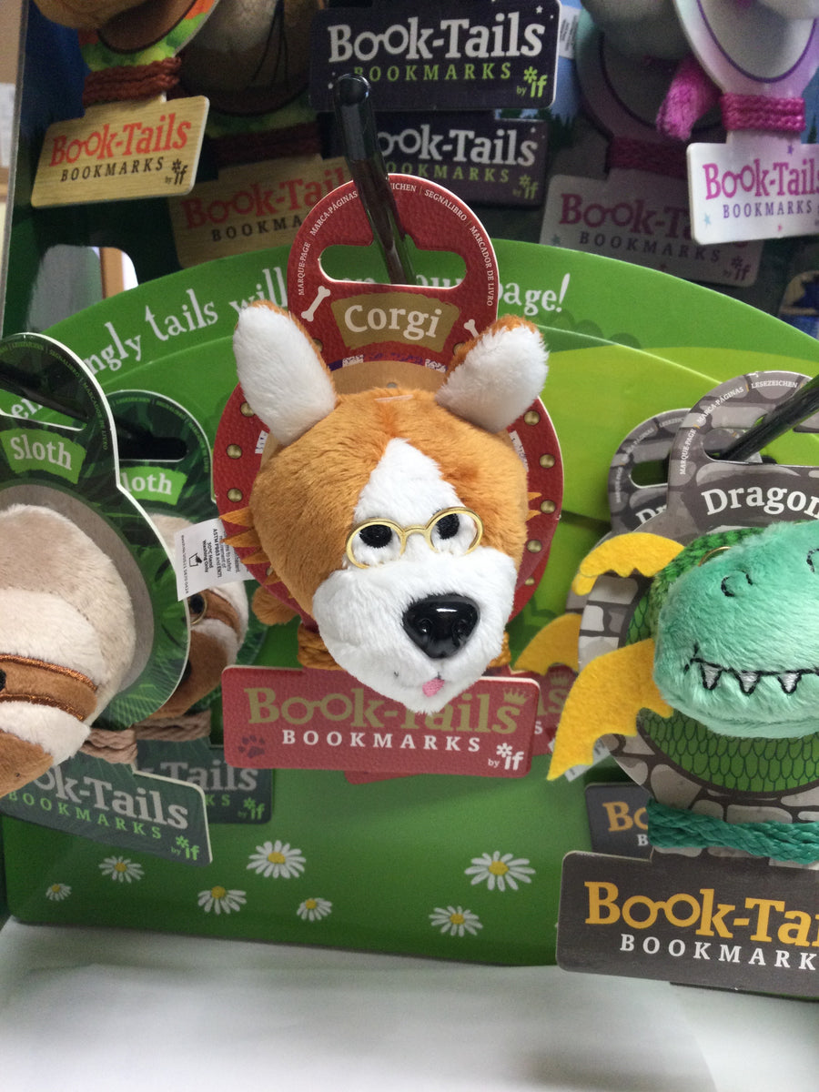 Book-Tails Bookmark, Corgi – Bird and Pear